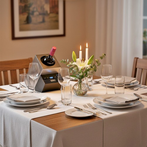 Охладитель для бутылок CASO WineCase Deluxe Inox Охладитель для бутылок CASO WineCase Deluxe Inox