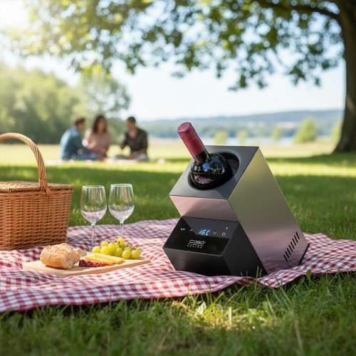 Охладитель для бутылок CASO WineCase Deluxe Inox Охладитель для бутылок CASO WineCase Deluxe Inox