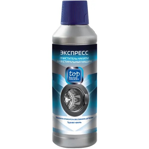 Экспресс-очиститель накипи для стиральных машин TOP HOUSE 500 мл. (391220) Экспресс-очиститель накипи для стиральных машин TOP HOUSE 500 мл. (391220)