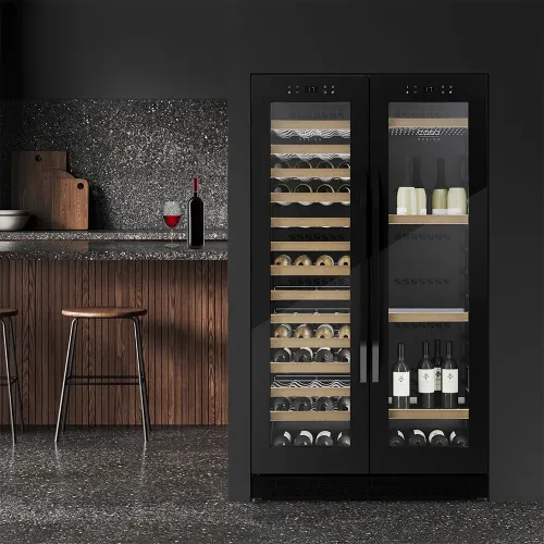 Винный шкаф CASO WineChef Duo 122 Black