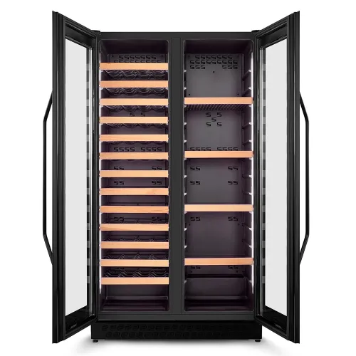 Винный шкаф CASO WineChef Duo 122 Black