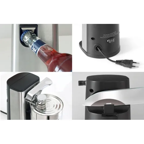 Набор: Охладитель для бутылок CASO WineCase One Inox + Электрооткрывалка консервная CASO D10 Mulit Opener