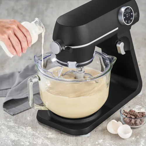 Набор: Кухонный комбайн CASO KM 1800 Black-G + Набор для пасты к CASO KM 1800