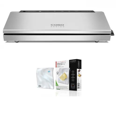 Набор: Вакуумный упаковщик CASO Gourmet VAC 280 + ZIP-Пакеты для вакуумной упаковки CASO 26х35 Набор: Вакуумный упаковщик CASO Gourmet VAC 280 + ZIP-Пакеты для вакуумной упаковки CASO 26х35