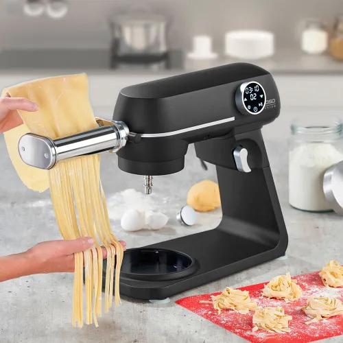 Набор: Кухонный комбайн CASO KM 1800 Black-G + Набор для пасты к CASO KM 1800