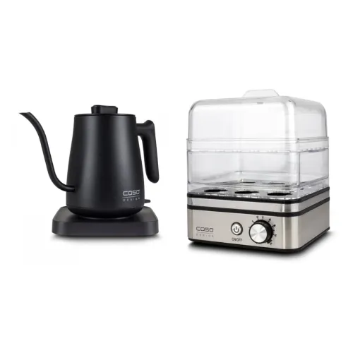 Набор: Чайник CASO Coffee Classic Kettle + Яйцеварка-пароварка CASO ED 10 Набор: Чайник CASO Coffee Classic Kettle + Яйцеварка-пароварка CASO ED 10