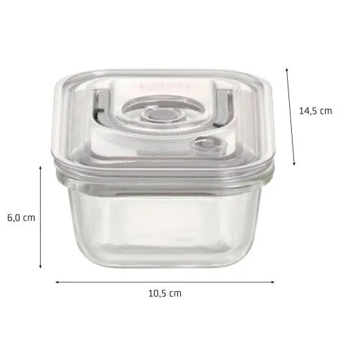 Контейнеры CASO VakuBoxx E-Set для вакуумной упаковки 4шт. с насосом