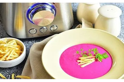 Холодный свекольный крем-суп