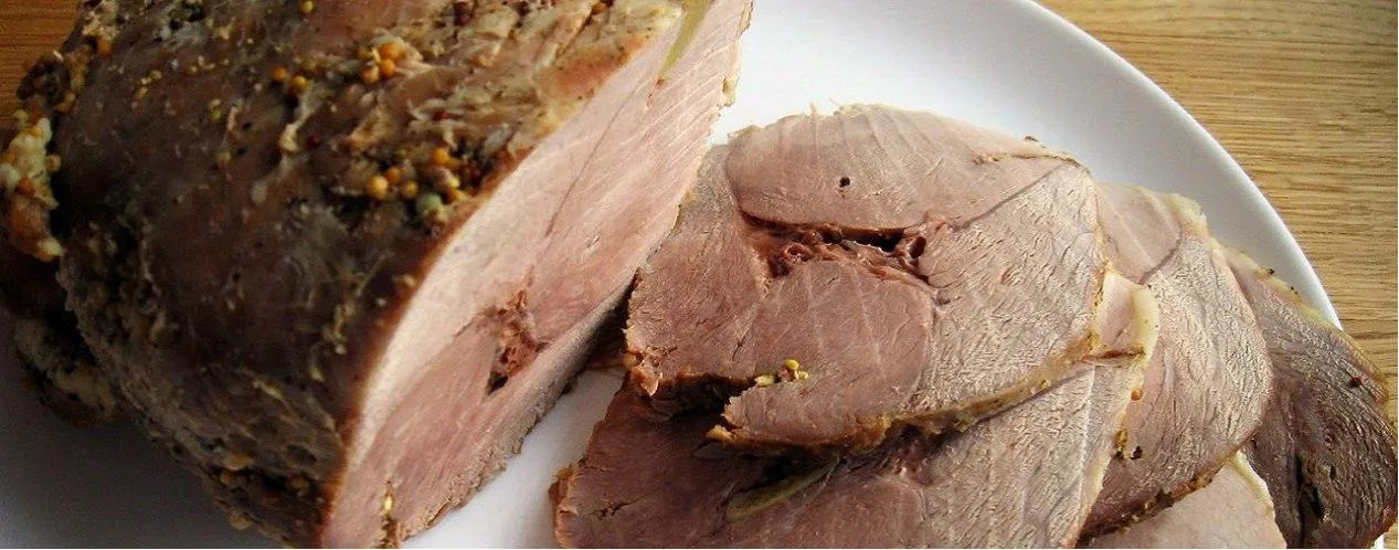 Отварная буженина в вакууме