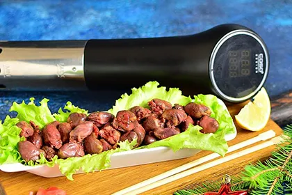 Куриные сердечки су-вид