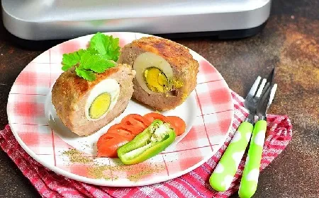Зразы с яйцом